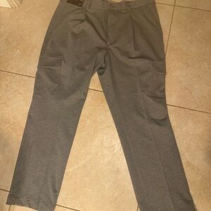 JF J Ferrar Gray Dress Cargo Pants 38x30 New U8 $80